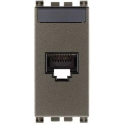 Presa Rj45 Netsafe Cat6 Ftp Metal VIMAR 19339.14.M