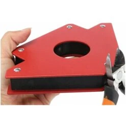 Supporto Posizione Saldatore Magnetico Portatile Rosso 50lbs 45-90-135 Gradi -ProSald Italia 10550419 4