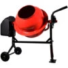 Betoniera 70L 275W 220V Impastatrice Elettrica Miscelatore Cemento Con Due Ruote Con Certificazione Ce