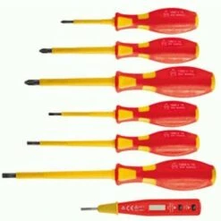 Valex Cacciaviti Isolati 1000v Con Cercafase Serie 7 Pezzi Crv 1463639