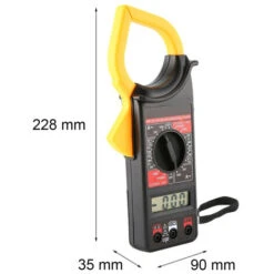Tester Multimetro Digitale Pinza Amperometrica Test Clamp Puntale DT-266 -ProSald Italia 11378205 4
