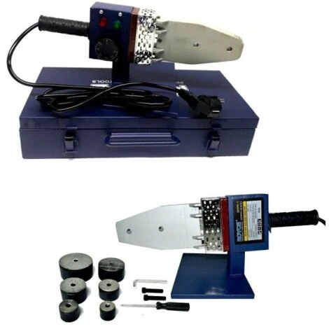 Trade Shop - Polifusore Saldatore 2000w 6 Matrici Per Saldatura Tubi Plastica Pvc Pvdf 3 Trade Shop - Polifusore Saldatore 2000w 6 Matrici Per Saldatura Tubi Plastica Pvc Pvdf