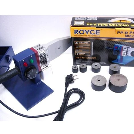 Trade Shop - Polifusore Saldatore 2000w 6 Matrici Per Saldatura Tubi Plastica Pvc Pvdf 5 Trade Shop - Polifusore Saldatore 2000w 6 Matrici Per Saldatura Tubi Plastica Pvc Pvdf - immagine 3
