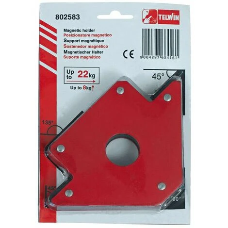 Posizionatore Magnetico Telwin 802583 Saldature Saldatore Squadra Magnetica 3 Posizionatore Magnetico Telwin 802583 Saldature Saldatore Squadra Magnetica