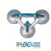 ABC VENTOSA PER VETRI GOMMA TIPO 3 VENTOSE D. 120 Mm LEVA PER BLOCCAGGIO C6140/3 -ProSald Italia 12321731 1