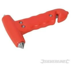Martello Di Emergenza Con Manico Solido E Tagliacintura 150 Mm Silverline