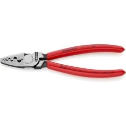 Knipex Pinza Per Serrare Terminali A Bussola Rivestiti In Resina Sintetica 180 Mm 97 71 180