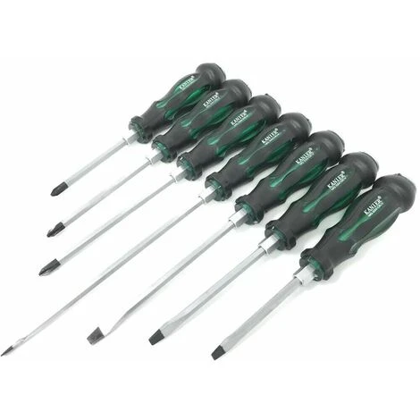 Kit 7 Cacciaviti Testa Battente Cacciavite Croce Taglio Italiano 3 Kit 7 Cacciaviti Testa Battente Cacciavite Croce Taglio Italiano