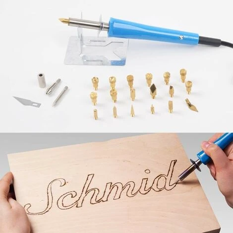 DECO 08724 Pirografo Con 22 Accessori 5 DECO 08724 Pirografo Con 22 Accessori - immagine 3