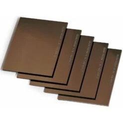 Sacit Vetro Inattinico Colore Oro Per Maschera Protane Speculare 75X98 Mm