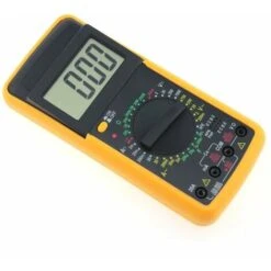 TESTER DIGITALE ELETTRONICO MULTIMETRO PUNTALI LCD PROFESSIONALE VOLT AMPERE -ProSald Italia 14771914 3