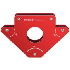 Supporto Magnetico Per Saldatura Set Da 2 Pezzi Rosso Acciaio 45 ° 90 ° 135 ° 6 Supporto Magnetico Per Saldatura Set Da 2 Pezzi Rosso Acciaio 45 ° 90 ° 135 ° -ProSald Italia 14897615 2