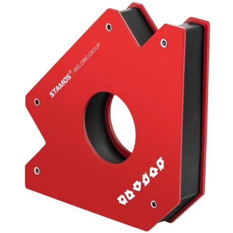 Supporto Magnetico Per Saldatura Set Da 2 Pezzi Rosso Acciaio 45 ° 90 ° 135 ° 5 Supporto Magnetico Per Saldatura Set Da 2 Pezzi Rosso Acciaio 45 ° 90 ° 135 ° - immagine 3