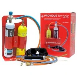 Kit Cannello Saldatura Gas Semi Professionale Bombola Gas Ossigeno Occhiali PROVIDUS