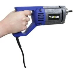 T-Mech - Vibratore Per Cemento E Calcestruzzo 1100W Professionale Con Asta Flessibile Da 2 Metri Per Eliminare Bolle D'Aria Con Cavo Lungo 4 Metri 10 T-Mech - Vibratore Per Cemento E Calcestruzzo 1100W Professionale Con Asta Flessibile Da 2 Metri Per Eliminare Bolle D'Aria Con Cavo Lungo 4 Metri -ProSald Italia 17328482 4