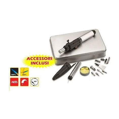 Microsaldatore In Kit Professionale Saldatura Pirografia Taglio A Caldo 3 Microsaldatore In Kit Professionale Saldatura Pirografia Taglio A Caldo