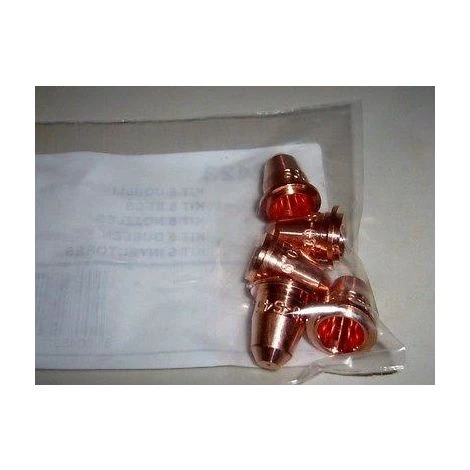 KIT 5 UGELLI PLASMA TELWIN RICAMBIO ORIGINALE NUOVO 802423 3 KIT 5 UGELLI PLASMA TELWIN RICAMBIO ORIGINALE NUOVO 802423