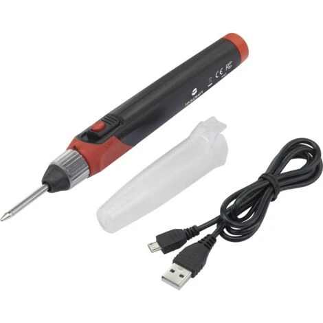 TOOLCRAFT LWK-123 Saldatore 100 - 600 °C Funzionamento A Batteria 4 TOOLCRAFT LWK-123 Saldatore 100 - 600 °C Funzionamento A Batteria - immagine 2