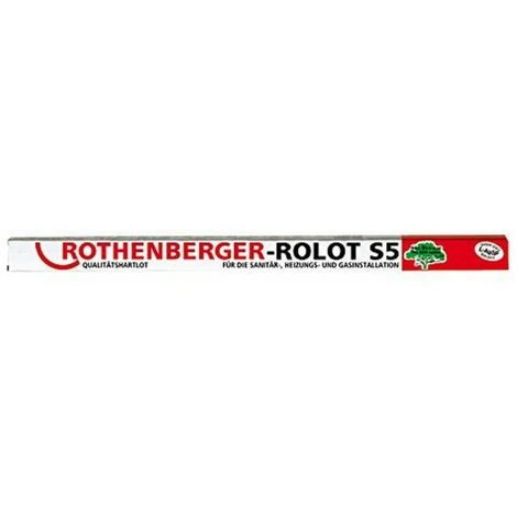 Rothenberger ROLOT S5 - Saldatura Forte - DIN 1044 - 2x2x500mm 3 Rothenberger ROLOT S5 - Saldatura Forte - DIN 1044 - 2x2x500mm