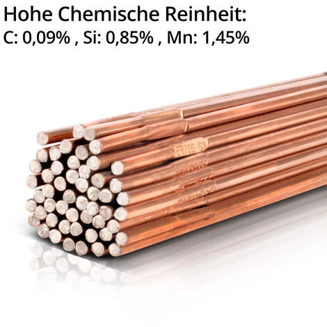 STAHLWERK Bacchette Per Saldatura TIG ER70S-G3 Acciaio / Ø 1,6 X 500 Mm / 1 Kg Metallo D'apporto Consumabile Per La Saldatura TIG, Inclusa Scatola Di Stoccaggio 6 STAHLWERK Bacchette Per Saldatura TIG ER70S-G3 Acciaio / Ø 1,6 X 500 Mm / 1 Kg Metallo D'apporto Consumabile Per La Saldatura TIG, Inclusa Scatola Di Stoccaggio - immagine 4