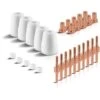 STAHLWERK PT-31 Accessori Per Plasma Parti Di Usura Ugelli Per Plasma + Elettrodi + Cappucci In Ceramica Per La Torcia Da Taglio Al Plasma PT-31 CUT, Set 30 Pezzi -ProSald Italia 19576961 1