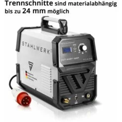 STAHLWERK CUT 60 ST Taglierina Al Plasma IGBT Con Potenza Di Taglio Di 60 Ampere Fino A 24 Mm, Adatta Per Lamiere Verniciate E Ruggine Lampo, 7 Anni Di Garanzia Del Produttore -ProSald Italia 20281397 2