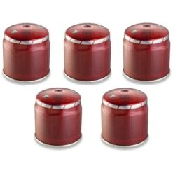 BOMBOLETTA 190 GR RICARICA UNIVERSALE CARTUCCIA GAS A FORARE - BUTANO 5 PEZZI