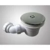 Sifone Pilettone Diametro 90 Mm Coperchio In ABS Cromato Lucido+Tubo Di Scarico Regolabile Per Piatto Doccia Aica -ProSald Italia 22869985 1