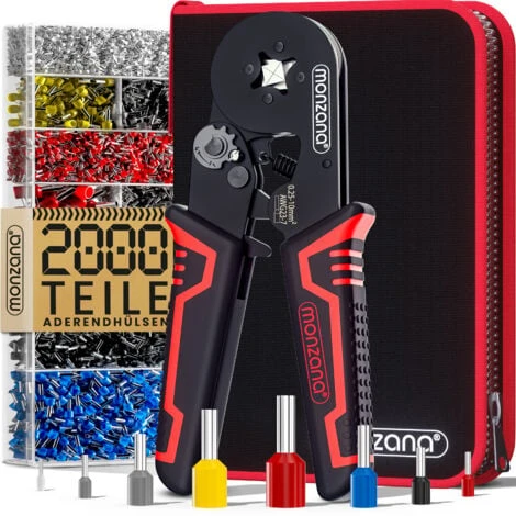 Pinza Crimpatrice Monzana Con Set Capicorda 0,25-10mm² Pinza A Compressione Crimpatrice Capicorda 3 Pinza Crimpatrice Monzana Con Set Capicorda 0,25-10mm² Pinza A Compressione Crimpatrice Capicorda