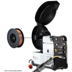 STAHLWERK MIG MAG 270 ST IGBT - Saldatrice Ad Arco Schermato MIG MAG Con 270 Ampere, Funzione MMA, 7 Anni Di Garanzia -ProSald Italia 23502882 5