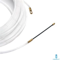 SONDA PASSACAVI TIRACAVI IN NYLON 15 METRI DIAMETRO 3 MM CAVI FILI ELETTRICI AIGOSTAR -ProSald Italia 23639771 3