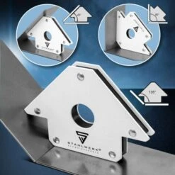 STAHLWERK 3 × Angolo Di Saldatura Del Magnete Angolo Di Saldatura Del Magnete 45° X 90° X 135°, 11,3 + 22,6 + 34 Kg / 25 + 50 + 75 Lbs 10 STAHLWERK 3 × Angolo Di Saldatura Del Magnete Angolo Di Saldatura Del Magnete 45° X 90° X 135°, 11,3 + 22,6 + 34 Kg / 25 + 50 + 75 Lbs -ProSald Italia 24325665 4