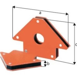 Magnete Permanente Multi-Angolo, Un 120 Mm B 15 Millimetri C 82 Millimetri