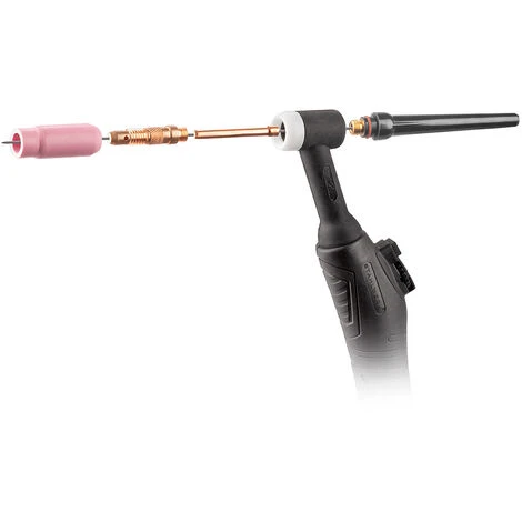 STAHLWERK WP-26 Accessori Per Saldatura TIG Parti Soggette A Usura: Manicotti Di Serraggio + Alloggiamento + Ugelli In Ceramica Per Torcia Di Saldatura TIG WP SR Binzel 17 18 26, Set 26 Pezzi. 4 STAHLWERK WP-26 Accessori Per Saldatura TIG Parti Soggette A Usura: Manicotti Di Serraggio + Alloggiamento + Ugelli In Ceramica Per Torcia Di Saldatura TIG WP SR Binzel 17 18 26, Set 26 Pezzi. - immagine 2