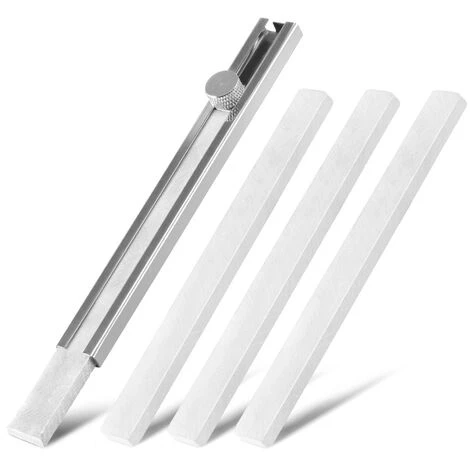 STAHLWERK Pennarello Per Saldatura Con 4 Pezzi Di Gesso In Pietra Ollare Per Marcare Acciaio, Acciaio Inox, Alluminio, Ecc. 4 STAHLWERK Pennarello Per Saldatura Con 4 Pezzi Di Gesso In Pietra Ollare Per Marcare Acciaio, Acciaio Inox, Alluminio, Ecc. - immagine 2