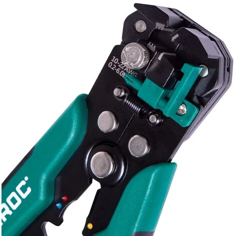 VONROC Pinza Spelafili-Crimpatrice Automatica Professionale Con 270 Accessori 4 VONROC Pinza Spelafili-Crimpatrice Automatica Professionale Con 270 Accessori - immagine 2