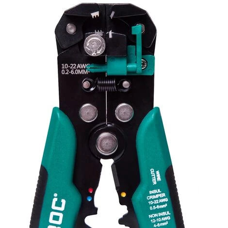 VONROC Pinza Spelafili-Crimpatrice Automatica Professionale Con 270 Accessori 7 VONROC Pinza Spelafili-Crimpatrice Automatica Professionale Con 270 Accessori - immagine 5