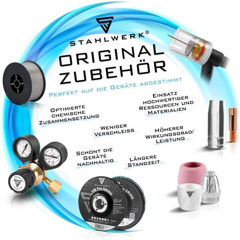STAHLWERK 2 X Filo Per Saldatura MIG/MAG Premium Ø 0,8 Mm, Filo Per Saldatura FLUX E Filo Animato E71T-GS, Su Bobina Di Filo D100 Da 1 Kg Con Mandrino Da 16 Mm, Set Universale Di 2 Pezzi 5 STAHLWERK 2 X Filo Per Saldatura MIG/MAG Premium Ø 0,8 Mm, Filo Per Saldatura FLUX E Filo Animato E71T-GS, Su Bobina Di Filo D100 Da 1 Kg Con Mandrino Da 16 Mm, Set Universale Di 2 Pezzi - immagine 3