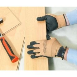 Connex COX938608 - Guanti Con Cinghia, Colore: Arancione/Grigio, Misura 8 -ProSald Italia 28729782 4