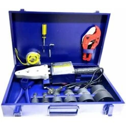 SALDATORE POLIFUSORE 1600W PER SALDATURA TUBI PLASTICA PVC PVDF 6 MATRICI -ProSald Italia 29177803 3