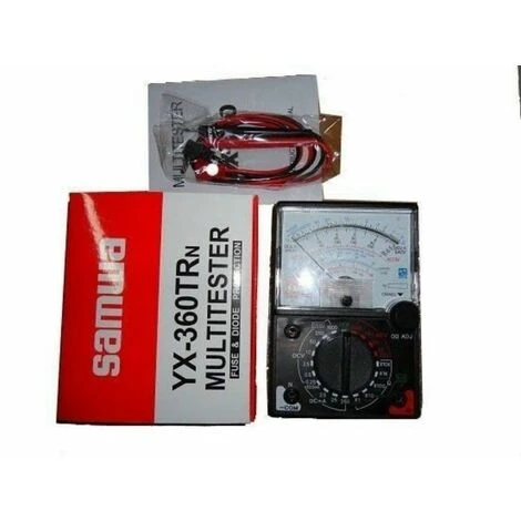 Tester Analogico Multimetro Grande Display YX-360TR Classico A Lancetta Old Styl 5 Tester Analogico Multimetro Grande Display YX-360TR Classico A Lancetta Old Styl - immagine 3