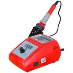 STAZIONE SALDATURA A STAGNO SALDATORE TEMPERATURA REGOLABILE HOLZMANN LS48D230V