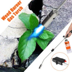 Strumento Portatile Per Bruciatore Di Erbacce Torcia A Gas Butano Per Esterni Da Giardino Arbusto Bruciatore Di Erba Assassino -ProSald Italia 30436834 4