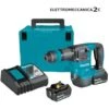 MAKITA DHK180RTJ Scalpellatore Sds Plus 18v 2x5ah Brushless 3,1j 3200 Colpi/min AVT Makpac -ProSald Italia 30672060 1