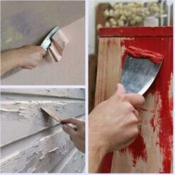 Set 4 Pezzi Spatola In Acciaio Spatola Per Gesso 5, 7,6, 10,2, 12,7 Cm Per Carta Da Parati E Pareti -ProSald Italia 30853445 4