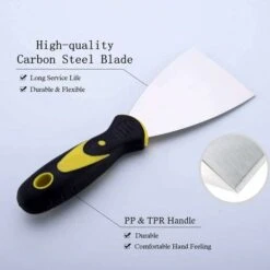 Set 4 Pezzi Spatola In Acciaio Spatola Per Gesso 5, 7,6, 10,2, 12,7 Cm Per Carta Da Parati E Pareti -ProSald Italia 30853445 5