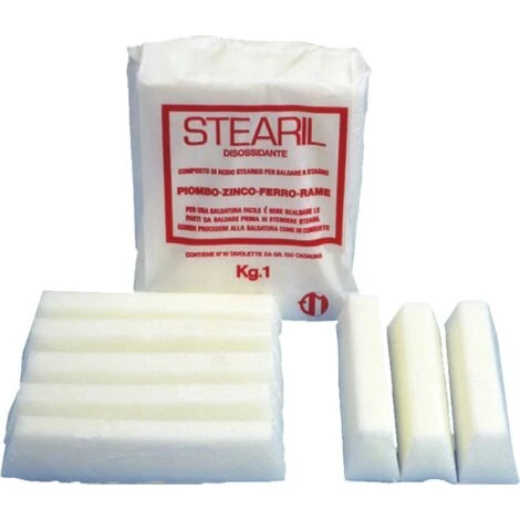 1KG PASTA PER SALDARE PIOMBO(STEARINA) KG.1 3 1KG PASTA PER SALDARE PIOMBO(STEARINA) KG.1