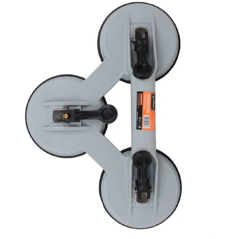 Tripla Ventosa Per Sollevare Lastre Di Vetro Specchi Capacità Di Sollevamento 150 Kg Maniglia Per Trasporto Con Bloccaggio 4 Tripla Ventosa Per Sollevare Lastre Di Vetro Specchi Capacità Di Sollevamento 150 Kg Maniglia Per Trasporto Con Bloccaggio - immagine 2