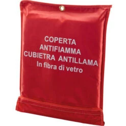 Coperta Antifiamma In Fibra Di Vetro 120 X 200 Cm - 120205