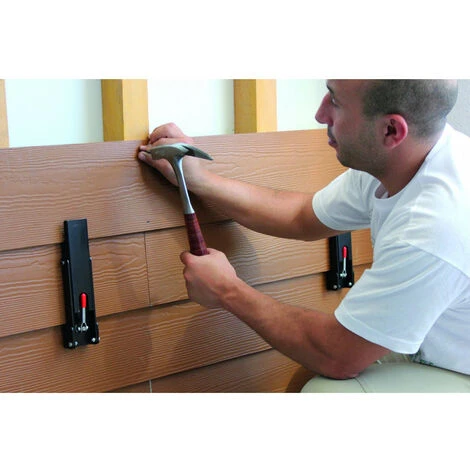 Edma - Set De 2 Accessoires De Pose De Bardage à Recouvrement CLIN FIX - 39855 5 Edma - Set De 2 Accessoires De Pose De Bardage à Recouvrement CLIN FIX - 39855 - immagine 3